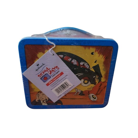 Hallmark Vintage School Days Superman  Collectible Lunch Box Numbered Edition - Picture 2 of 5
